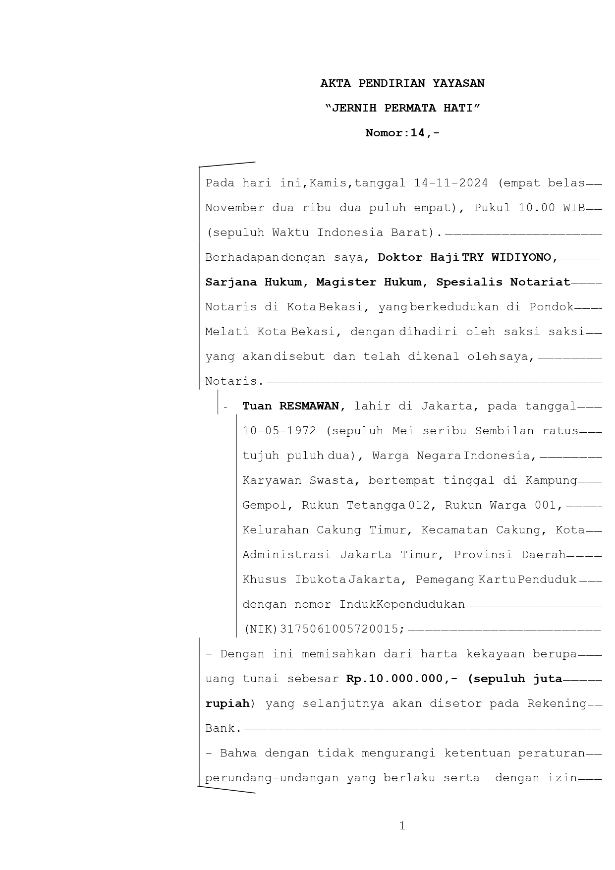 AKTA PENDIRIAN YAYASAN JERNIH PERMATA HATI_page-0002